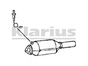 KLARIUS 311524 katalizatoriaus keitiklis 
 Išmetimo sistema -> Katalizatoriaus keitiklis
6K0131701PX, 6K0253701PV, 6K0131701PX