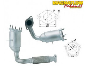 MAGNAFLOW 82564 katalizatoriaus keitiklis 
 Išmetimo sistema -> Katalizatoriaus keitiklis
1006113, 1039582, 1070345, 1E0520500