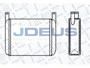 JDEUS 200V01 šilumokaitis, salono šildymas 
 Šildymas / vėdinimas -> Šilumokaitis
532125, 60504449