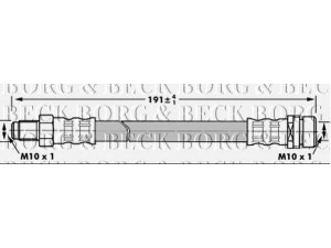 BORG & BECK BBH6979 stabdžių žarnelė 
 Stabdžių sistema -> Stabdžių žarnelės
1068975, 98AG2282CB