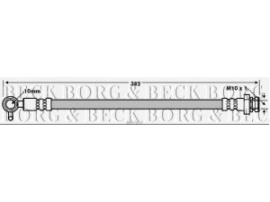 BORG & BECK BBH7814 stabdžių žarnelė 
 Stabdžių sistema -> Stabdžių žarnelės
N067-43-820