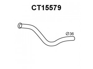 VENEPORTE CT15579 išleidimo kolektorius 
 Išmetimo sistema -> Išmetimo vamzdžiai
75510897