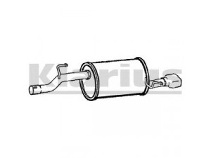 KLARIUS 220910 galinis duslintuvas 
 Išmetimo sistema -> Duslintuvas
51782338, 51782338, 51782338