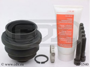 CDX 22-1540 gofruotoji membrana, kardaninis velenas 
 Ratų pavara -> Gofruotoji membrana