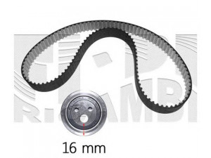CALIBER 0152KR paskirstymo diržo komplektas 
 Techninės priežiūros dalys -> Papildomas remontas
7701472725