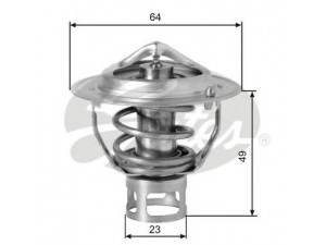 GATES TH04077 termostatas, aušinimo skystis 
 Aušinimo sistema -> Termostatas/tarpiklis -> Thermostat
2120042L00, 2120042L01, 21200V5010