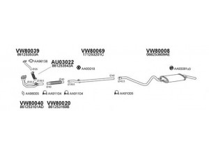 VENEPORTE 800022 išmetimo sistema