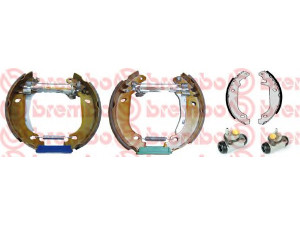 BREMBO K 68 047 stabdžių trinkelių komplektas 
 Techninės priežiūros dalys -> Papildomas remontas