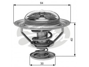 GATES TH31182G1 termostatas, aušinimo skystis 
 Aušinimo sistema -> Termostatas/tarpiklis -> Thermostat
8AH1-15-171A, 8AH1-15-171B, 8AH115171