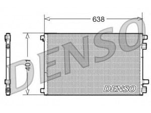 DENSO DCN23012 kondensatorius, oro kondicionierius 
 Oro kondicionavimas -> Kondensatorius
8200115543