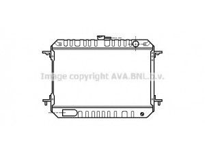 AVA QUALITY COOLING DN2134 radiatorius, variklio aušinimas 
 Aušinimo sistema -> Radiatorius/alyvos aušintuvas -> Radiatorius/dalys
2141002N00, 2141002N10
