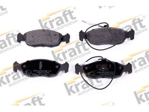 KRAFT AUTOMOTIVE 6005610 stabdžių trinkelių rinkinys, diskinis stabdys 
 Techninės priežiūros dalys -> Papildomas remontas
4251-03, 425188, 4251-03, 4251-21