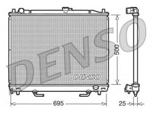 DENSO DRM45007 radiatorius, variklio aušinimas
MR993037