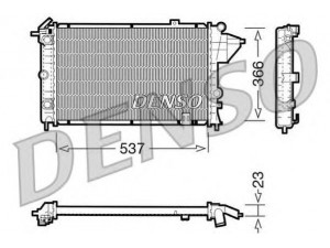 DENSO DRM20024 radiatorius, variklio aušinimas 
 Aušinimo sistema -> Radiatorius/alyvos aušintuvas -> Radiatorius/dalys
1300097, 1300097