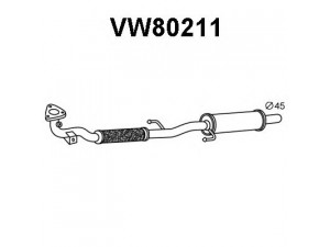VENEPORTE VW80211 priekinis duslintuvas
