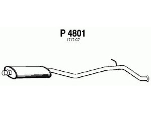 FENNO P4801 vidurinis duslintuvas
1717-C7