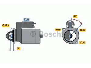 BOSCH 0 986 012 750 starteris 
 Elektros įranga -> Starterio sistema -> Starteris
465482, 465603, 5001836