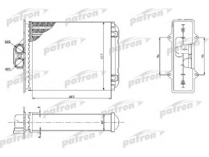 PATRON PRS2050 šilumokaitis, salono šildymas 
 Šildymas / vėdinimas -> Šilumokaitis
5045836, 1618049, 1618110, 90512200