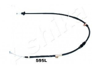 ASHIKA 131-05-595L trosas, stovėjimo stabdys 
 Stabdžių sistema -> Valdymo svirtys/trosai
MB520362