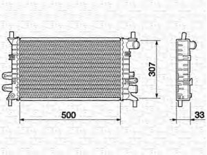 MAGNETI MARELLI 350213498000 radiatorius, variklio aušinimas 
 Aušinimo sistema -> Radiatorius/alyvos aušintuvas -> Radiatorius/dalys
1106768, 1664630, 6550324, 6616482