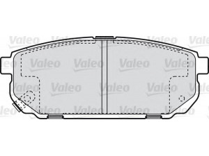 VALEO 598823 stabdžių trinkelių rinkinys, diskinis stabdys 
 Techninės priežiūros dalys -> Papildomas remontas
58302-3ED00, 58302-3EE00, 583023ED00