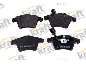 KRAFT AUTOMOTIVE 6000194 stabdžių trinkelių rinkinys, diskinis stabdys 
 Techninės priežiūros dalys -> Papildomas remontas
7H0-698-151, 7H0698151, 7H0698151B