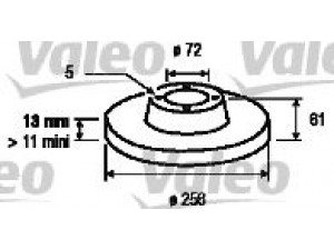 VALEO 186205 stabdžių diskas 
 Dviratė transporto priemonės -> Stabdžių sistema -> Stabdžių diskai / priedai
4246-N3, 4246N3, ZF07568501, 4450931