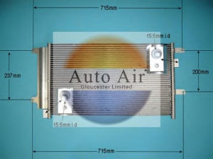 AUTO AIR GLOUCESTER 16-9935 kondensatorius, oro kondicionierius 
 Oro kondicionavimas -> Kondensatorius
504084147, 504256333