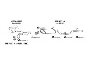 VENEPORTE 500267 išmetimo sistema 
 Išmetimo sistema -> Išmetimo sistema, visa