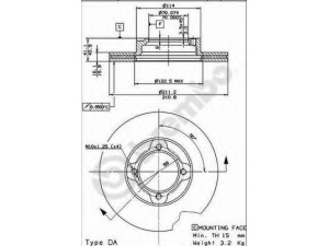 BRECO BS 8447 stabdžių diskas 
 Stabdžių sistema -> Diskinis stabdys -> Stabdžių diskas
4351287215000