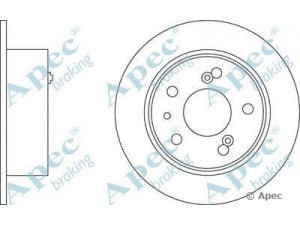 APEC braking DSK206 stabdžių diskas 
 Dviratė transporto priemonės -> Stabdžių sistema -> Stabdžių diskai / priedai
5462434, 5489362, 5489362D, 95661850