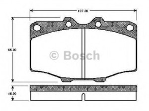 BOSCH 0 986 TB2 069 stabdžių trinkelių rinkinys, diskinis stabdys 
 Techninės priežiūros dalys -> Papildomas remontas
04465 35090, 04465 35170, 04465 35180