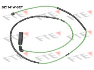 FTE BZ1141W-SET įspėjimo kontaktas, stabdžių trinkelių susidėvėjimas 
 Stabdžių sistema -> Susidėvėjimo indikatorius, stabdžių trinkelės
34 35 2 229 780