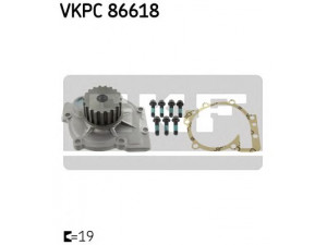 SKF VKPC 86618 vandens siurblys 
 Aušinimo sistema -> Vandens siurblys/tarpiklis -> Vandens siurblys
1388504, 6G9N 8591 AA, 74 38 610 006