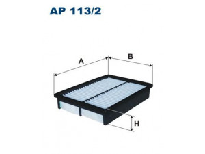 FILTRON AP113/2 oro filtras 
 Techninės priežiūros dalys -> Techninės priežiūros intervalai
LF5013Z409A, LF5013Z40A