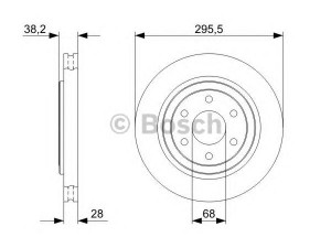BOSCH 0 986 479 356 stabdžių diskas 
 Stabdžių sistema -> Diskinis stabdys -> Stabdžių diskas
40206 EB300