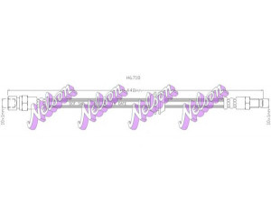 Brovex-Nelson H6718 stabdžių žarnelė 
 Stabdžių sistema -> Stabdžių žarnelės
477611071B, 94435507900
