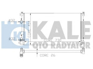 KALE OTO RADYATÖR 206600 radiatorius, variklio aušinimas 
 Aušinimo sistema -> Radiatorius/alyvos aušintuvas -> Radiatorius/dalys
21400-00QAJ, 2140000QAJ, 44 14 972