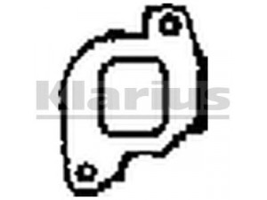 KLARIUS 410632 tarpiklis, išleidimo kolektorius
6173340, 7126483