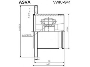 ASVA VWIU-G41 jungčių komplektas, kardaninis velenas 
 Ratų pavara -> Sujungimai/komplektas
1J0 498 103 K, 1J0 498 103 K, 1J0 498 103 K
