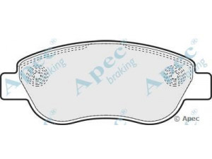 APEC braking PAD1412 stabdžių trinkelių rinkinys, diskinis stabdys 
 Techninės priežiūros dalys -> Papildomas remontas
98845340