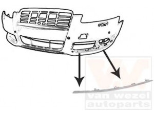 VAN WEZEL 0340581 apdailos/apsauginės juostelė, buferis 
 Kėbulas -> Apdaila/apsauga/dekoratyvinės juostelės/emblemos -> Apdailos/apsauginės juostelės
4F0 853 065 A, 4F0 853 065 A 2ZZ