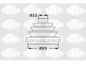 SASIC 1906047 gofruotoji membrana, kardaninis velenas 
 Ratų pavara -> Gofruotoji membrana
441498203A, 8D0498203B, 441498203A