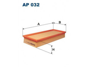 FILTRON AP032 oro filtras 
 Filtrai -> Oro filtras
13721707021, 13721714952, 13721750021