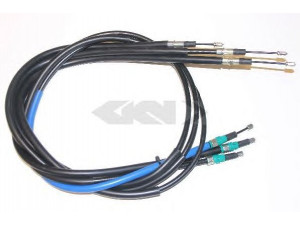 SPIDAN 441189 trosas, stovėjimo stabdys 
 Stabdžių sistema -> Valdymo svirtys/trosai
6025371283, 6025371397, 6025410680