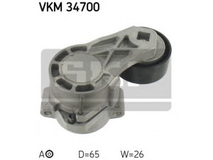 SKF VKM 34700 įtempiklio skriemulys, V formos rumbuotas diržas 
 Diržinė pavara -> V formos rumbuotas diržas/komplektas -> Įtempiklio skriemulys
5751.F2, 9658142780, 1420513, 6C1Q 6A228 AB