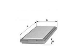 UNIFLUX FILTERS XA604 oro filtras 
 Filtrai -> Oro filtras
119110840200, 162140840200, 60507814