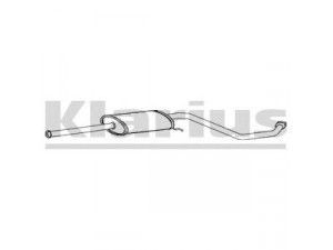 KLARIUS 250634 vidurinis duslintuvas 
 Išmetimo sistema -> Duslintuvas
287001C020, 287001C060, 287001C120