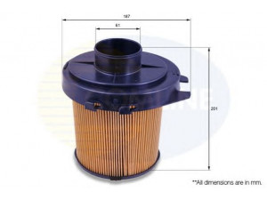 COMLINE EAF019 oro filtras 
 Techninės priežiūros dalys -> Techninės priežiūros intervalai
1444-02