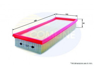 COMLINE EAF025 oro filtras 
 Filtrai -> Oro filtras
1120167, 1216907, 1581167, 1S719601A1B